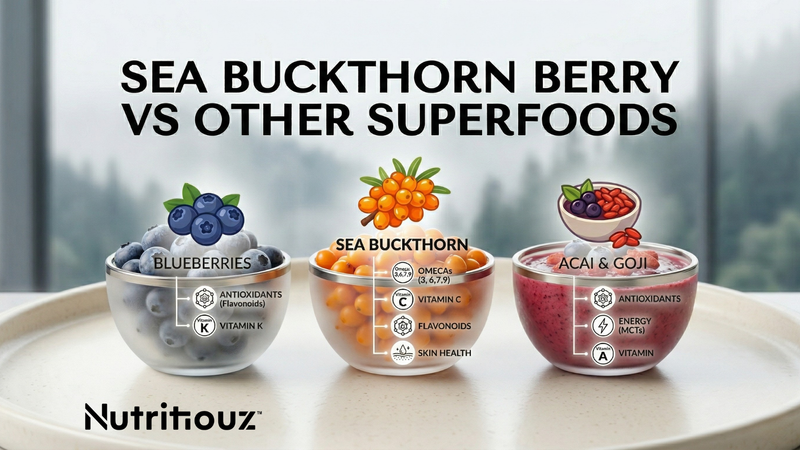 Sea Buckthorn Berry vs Other Superfoods: Why This Orange Berry Stands Out