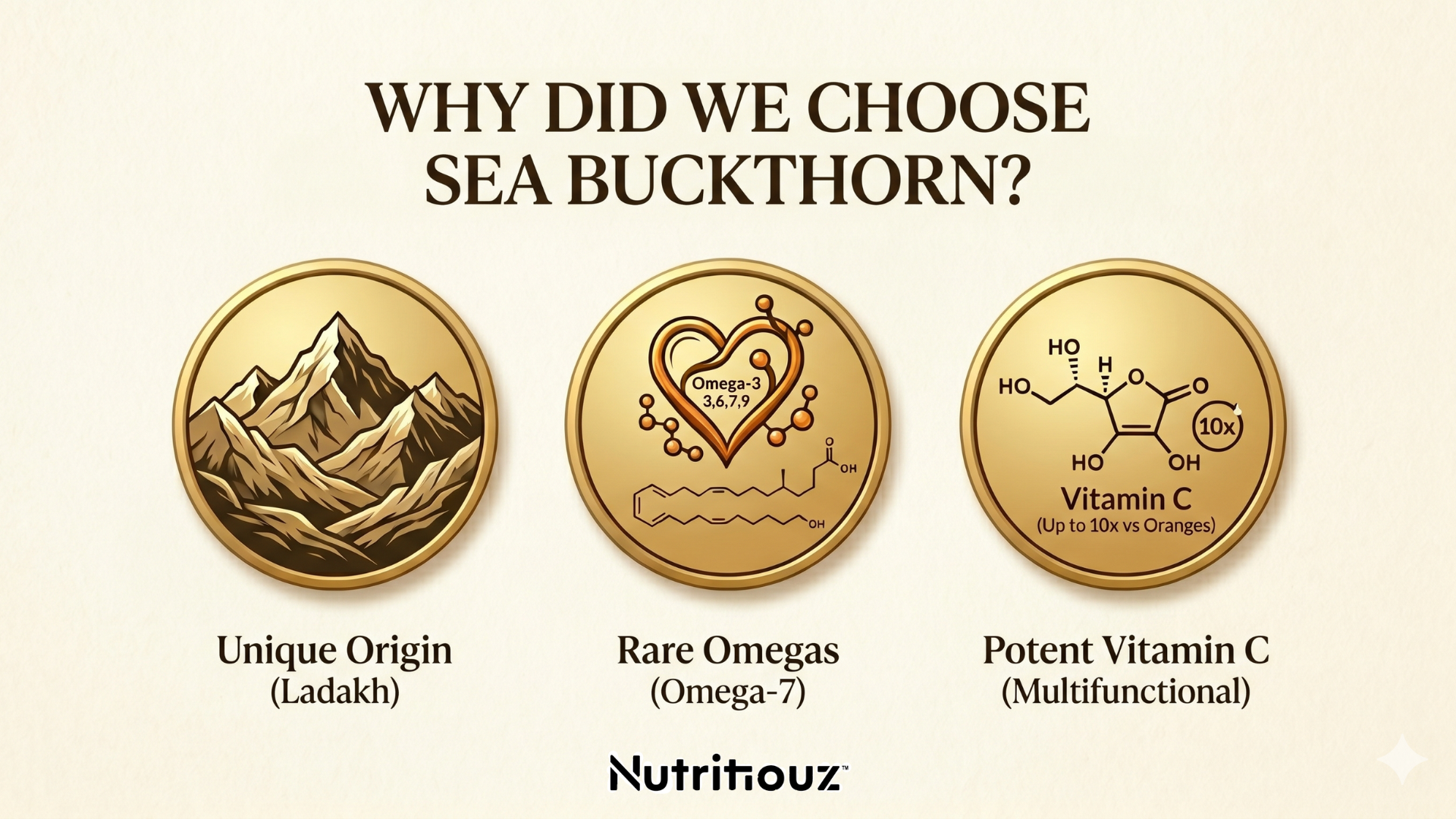 Why Did We Choose Sea Buckthorn for Nutritiouz?