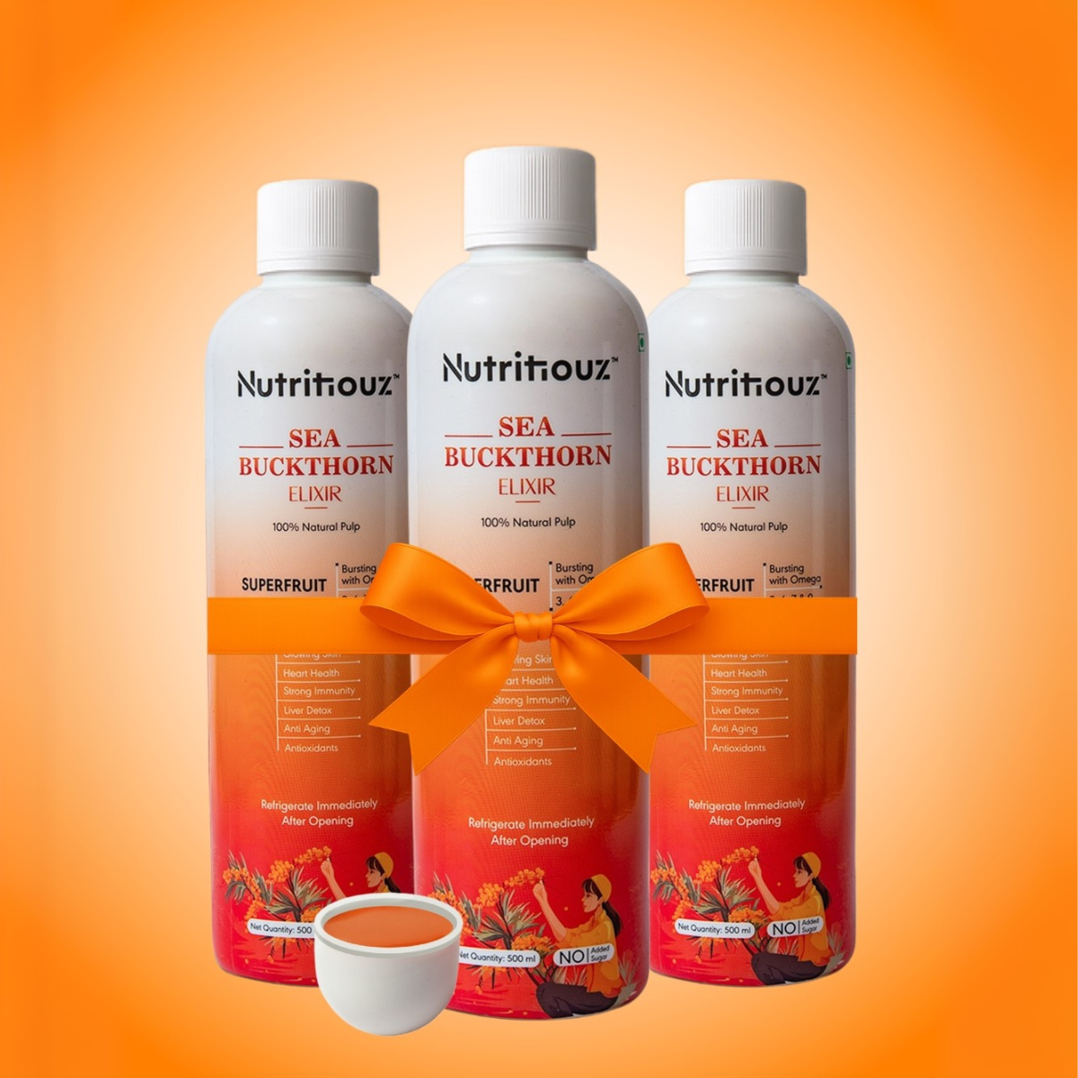 Seabuckthorn: Elixir (500 ML) Pack of 3