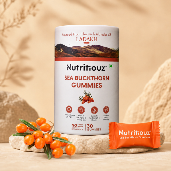Nutritiouz Sea Buckthorn Gummies – 30-Day Starter Pack