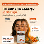 Nutritiouz Sea Buckthorn Gummies – 60-Day Value Pack