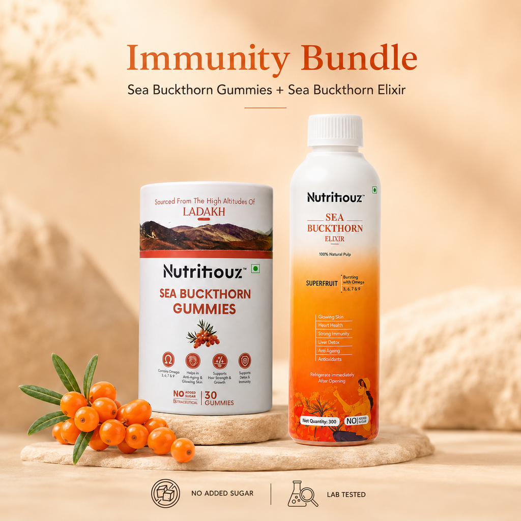 Nutritiouz Sea Buckthorn Immunity Bundle