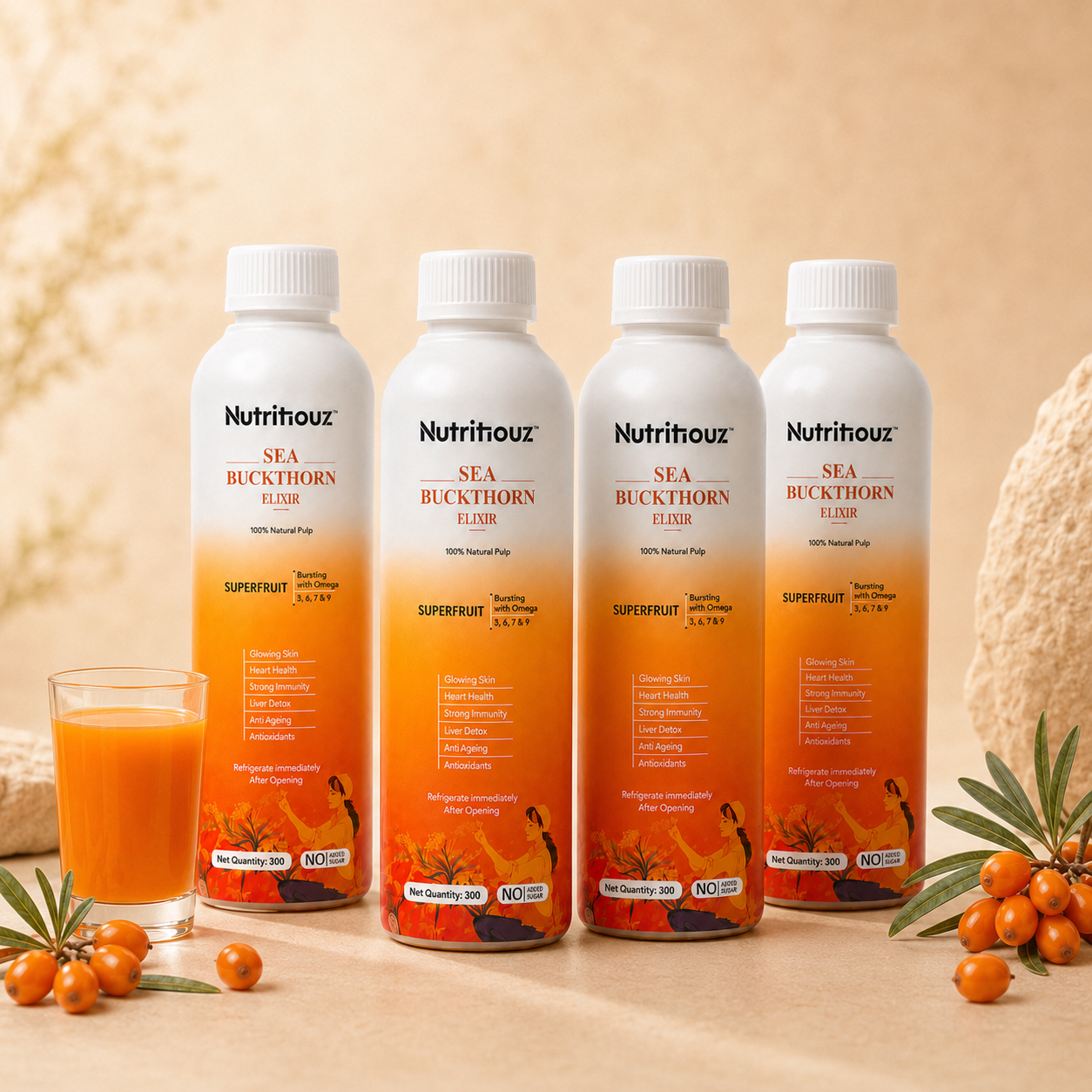 Nutritiouz Sea Buckthorn Elixir – 300ml
