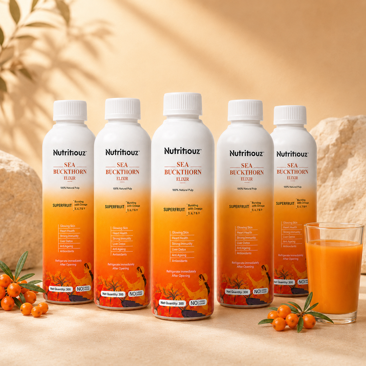 Nutritiouz Sea Buckthorn Elixir – 300ml