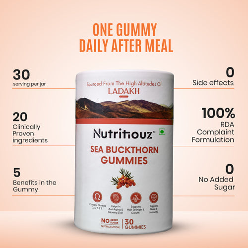 Seabuckthorn Gummies (30 Gummies)