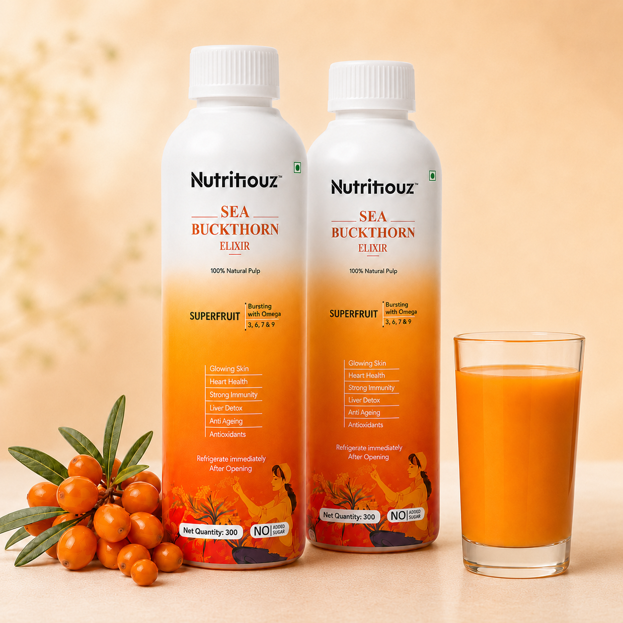 Nutritiouz Sea Buckthorn Elixir – 300ml
