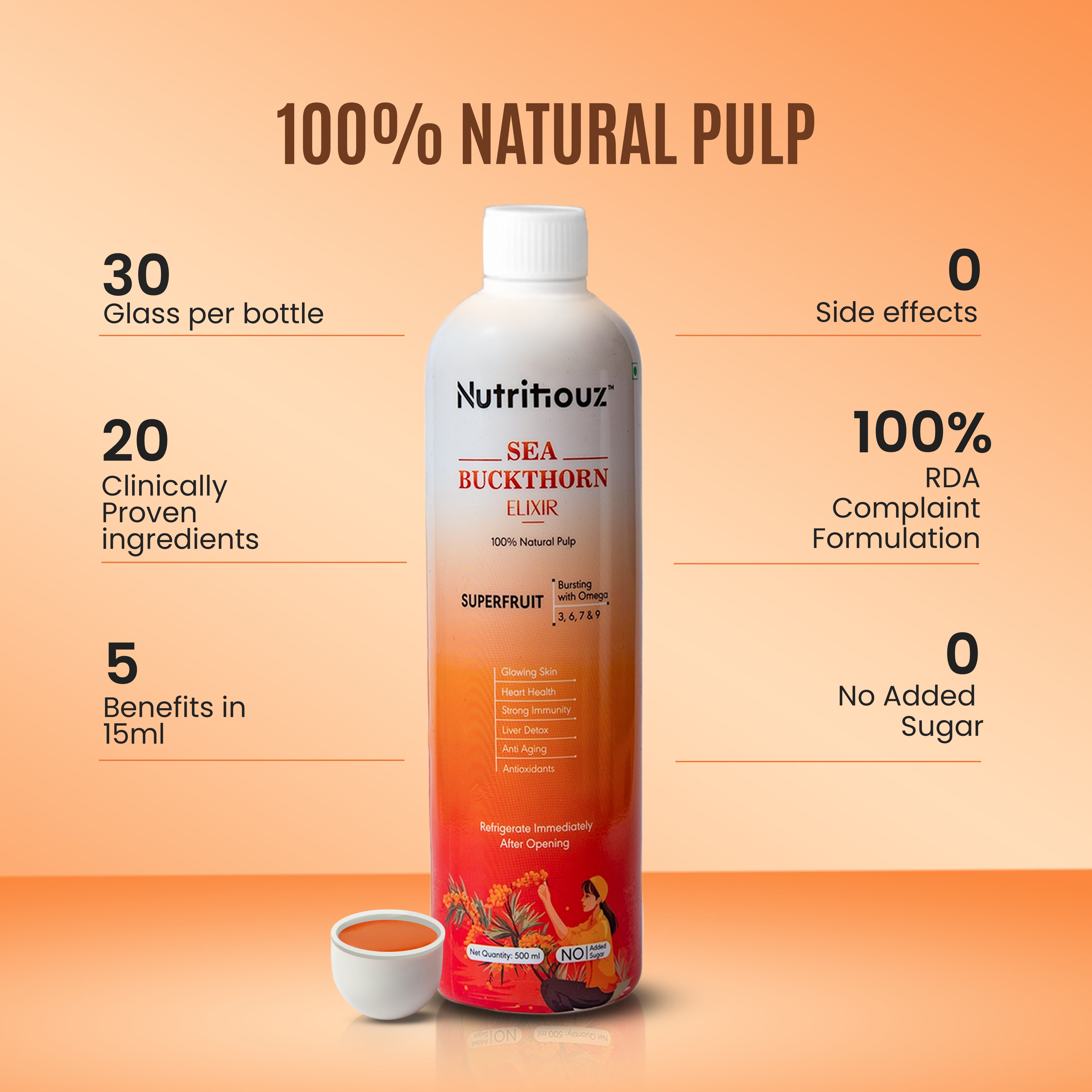 Seabuckthorn: Elixir (500 ML)